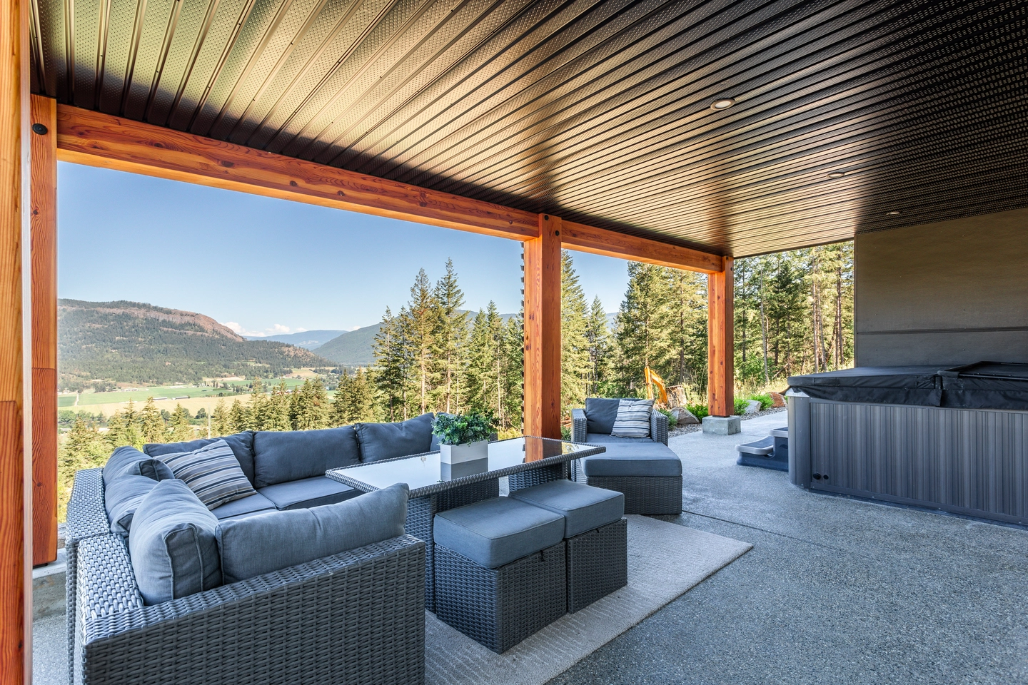 Twin Lakes Road Aerial View